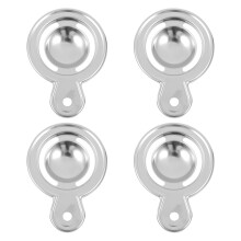 Stück Eiweißfilter, Eiertrenner, Eierteiler, Küchenutensilien (Silber)