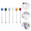 6 τεμάχια Swizzle Sticks Επαγγελματικά Οικιακά Swizzle Sticks Μπαρ (Ποικιλία Χρωμάτων) 6