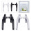 Zinc Alloy Door Handle With Lock For Window Handle Old-Fashioned Lock 4