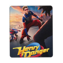 Henry Danger musematte med sydd kant, kompatibel med datamaskiner og bærbare datamaskiner, sklisikker gummibase, vaskbar lycra-klut, bulk