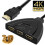 Καλώδιο διακόπτη διαχωριστή 3 θυρών συμβατό με HDMI2ft3In1out Αυτόματος διακόπτης 1