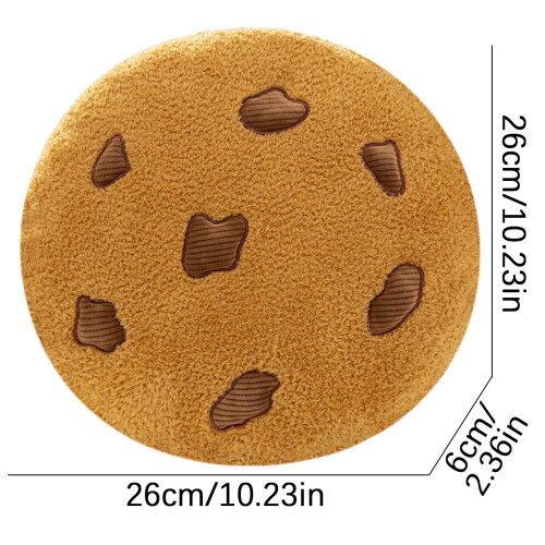Μαξιλάρια Hmsavn Quilt Cookies Πλούσια Σχήμα Τροφίμων, Νεωτεριστικό Γεμιστό Παιδικό 2