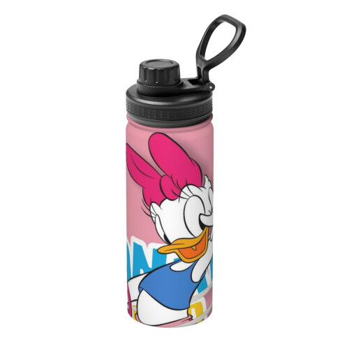 Daisy Sports Μονωμένο μπουκάλι νερού από ανοξείδωτο ατσάλι, φορητό, εξωτερικό μπουκάλι