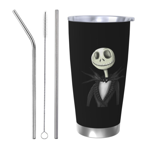 The Nightmare Before ChristmasΠοτήρι ταξιδιού 20oz από ανοξείδωτο ατσάλι, μονωμένο σε κενό αέρος