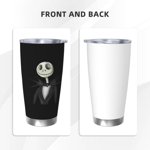 The Nightmare Before ChristmasΠοτήρι ταξιδιού 20oz από ανοξείδωτο ατσάλι, μονωμένο σε κενό αέρος 2