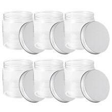 6 mini barattoli Mason per uso domestico, barattoli Mason portatili, barattoli Mason con coperchio