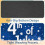 Mouse Pad για την Ημέρα Ανεξαρτησίας με αντιολισθητική βάση από καουτσούκ, τετράγωνο 4