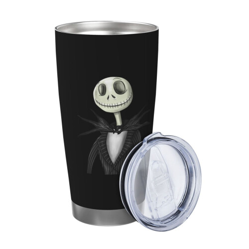 The Nightmare Before ChristmasΠοτήρι ταξιδιού 20oz από ανοξείδωτο ατσάλι, μονωμένο σε κενό αέρος 1