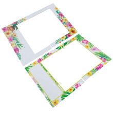 Moldura para fotos com tema havaiano tropical, ideal para selfies, lembrancinhas de festa, chá de panela, despedida de solteira e decoração