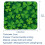 Mouse Pad Clover Leaves με αντιολισθητική βάση από καουτσούκ, τετράγωνο υπόστρωμα 8,3'' x 9,8'' 5