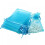 100 τεμάχια διαφανείς τσάντες οργάντζας 7x9cm τσάντες με κορδόνι οργάντζας θήκες 7