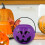 6 τεμάχια κουβάς κολοκύθας για το Halloween 2,8*2,1 ίντσες, φορητός κουβάς με κολοκύθα, 1