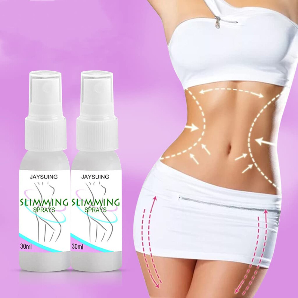 Cream Cellulite Reduction Spray 2Pcs 30Ml Fat Burning Body For Waist Legs Tummy Firming
