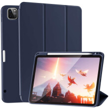Case for compatible with iPad Pro11Inch4th/3rd/2nd Generation2022/2021/2020with Pencil Holder [Support compatible with iPad2nd Pencil