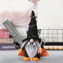 Ornáidí Yakbaofuo Ornáidí Maisiúla Oíche Shamhna Gnome Bábóg Gan Aghaidh Soláthairtí Cóisire Maisiúcháin Deisce Nollag Oíche Shamhna