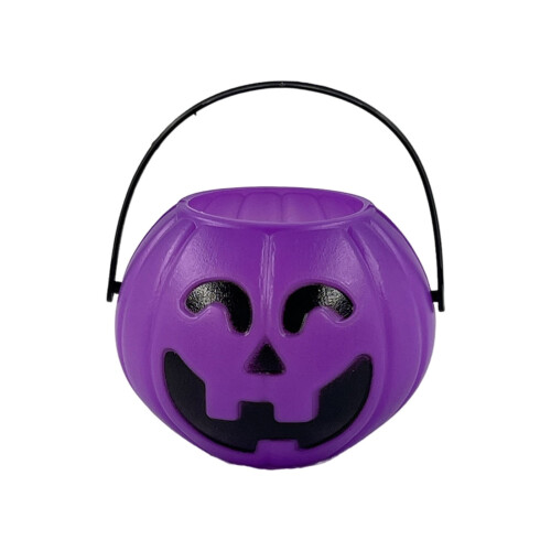 6 τεμάχια κουβάς κολοκύθας για το Halloween 2,8*2,1 ίντσες, φορητός κουβάς με κολοκύθα, 1