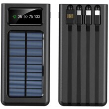 Banc Cumhachta Gréine Luchtaire Inaistrithe 2023Super3000000mAh4USB le haghaidh Fón Póca