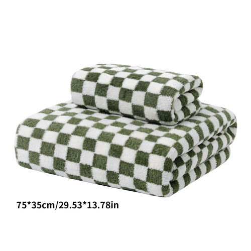 Πετσέτες χεριών μικροϊνών Lksixu 14"x30", 400GSM Γρήγορο στέγνωμα από βελούδο κοραλλιού, 2