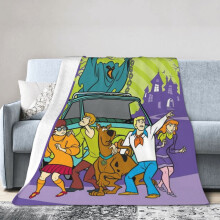 Přehozové deky Scooby Doo Plyšové cestovní deky Ložnice Obývací pokoj Pohovka Kancelář