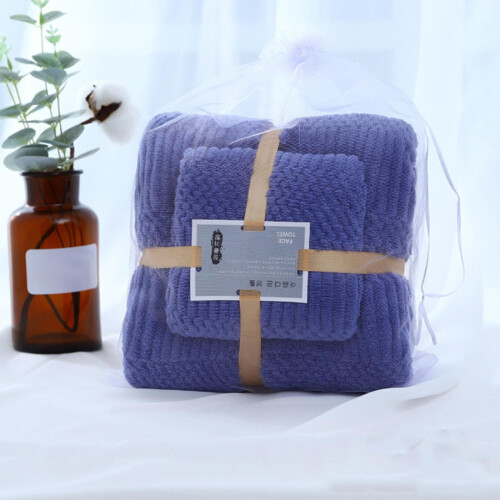 Σετ πετσετών μπάνιου Yakbaofuo Towel για μπάνιο1 Πετσέτα μπάνιου (28,7) 1
