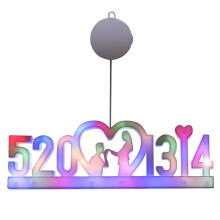 Miayilima Decoração de Festa Iluminada com Cordão de Luzes LED em Formato de Rosa - Ideal para Casamentos, Festas de Fadas, Jardins e Dia dos