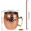 Moscow Mule Glass - Χάλκινο Γυαλί - 500ml - Συσκευασία των 4 - Ανοξείδωτο Ατσάλι - Πλένεται στο 4