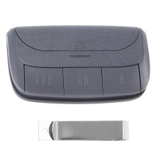 Universele afstandsbediening voor garagepoorten, 3-in-1, multifrequentie 310-390 MHz, rolling code.