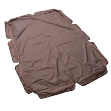 Schommeloverkapping voor veranda, stof- en waterdicht, waterdicht, 190t zilverkleurig gecoat polyester taft, buitenaccessoire