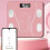 Digital badevægt Kropsfedt BMI-måler SORT Sort 5