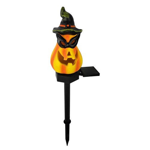 Fankiway Solar Εξωτερικός Κήπος Halloween -o'-lantern Ρητίνη Χειροτεχνίες Κήπου Διακόσμηση 1