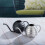 Gießkanne aus Edelstahl 400 ml Silber 5