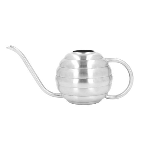 Gießkanne aus Edelstahl 400 ml Silber 2