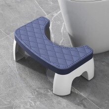 Quinlirra Toilet Stool, Squatting Poop Stool for Bathroom, Potty Step Fits All Toilets, Detachable & Stackable