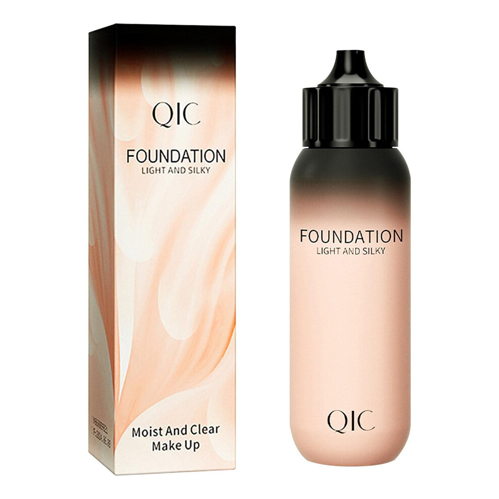 Liquid Foundation Full Coverage Longlasting Lightweight Breathable Moisturizing Natural Finish