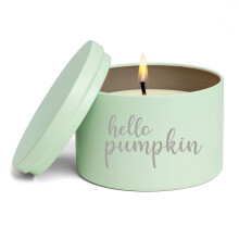 Tuoksukynttilä Gift8oz kannella Hello Pumpkin (Vanilja - Vihreä)
