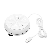 YOBOLK Household Supplies Clearance Portable Compact Laundry Turbine, USB Washing Machine Laundry Cleaner Tool Household Essentials