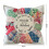 Almofada decorativa com frases sobre amizade, design retrô, patchwork e renda, ideal para quarto, sala de estar e sofá. Presente perfeito com 5