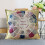 Almofada decorativa com frases sobre amizade, design retrô, patchwork e renda, ideal para quarto, sala de estar e sofá. Presente perfeito com 6