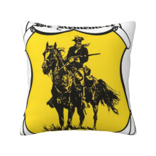 US Army Cavalry2024 Huse de pernă, față de pernă pătrată, 45x45 cm, pentru canapea extensibilă de acasă