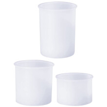 2 zestawy form do świeczników typu tealight, silikonowe formy do świeczników w kształcie walca i żywicy