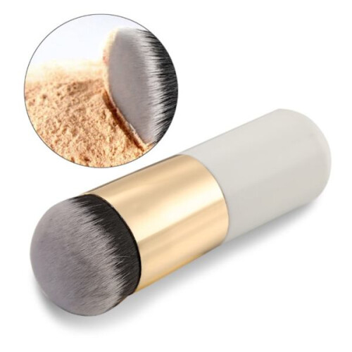 Πρωτότυπο πινέλο από την KABUKI-MINERALS (Foundation) Λευκό/Ασημί 2