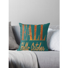 AIVO Hello October fall Huse de pernă decorative pentru canapea, 40x40 cm, două fețe