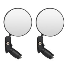 Verstelbare Veiligheidsspiegel voor Fiets, ABS-behuizing, Acryl Lens, Stuurspiegels, Achteruitkijkspiegel (2 stuks)