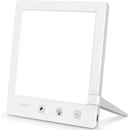 10,000 LUX Light Therapy Lamp, Light Therapy Lamp with Timer Function