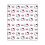 Hello Kitty Αντιολισθητικό Λαστιχένιο Mouse Pad Τετράγωνο Αδιάβροχο Επιτραπέζιο Pad 1