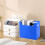 Zeceouar Savings Clearance! Desktop Storage Box Office Sorting Storage Box Stackable Design Humidity And Insect Proof Blue 5
