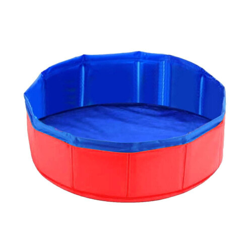 Composite Cloth Pet Bath Tub Foldable Portable Pet Pool R3I2