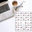Hello Kitty Αντιολισθητικό Λαστιχένιο Mouse Pad Τετράγωνο Αδιάβροχο Επιτραπέζιο Pad 5
