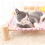 Cat and Dog Hammock Bed Wooden Cat Hammock Elevated Cooling Bed K 4