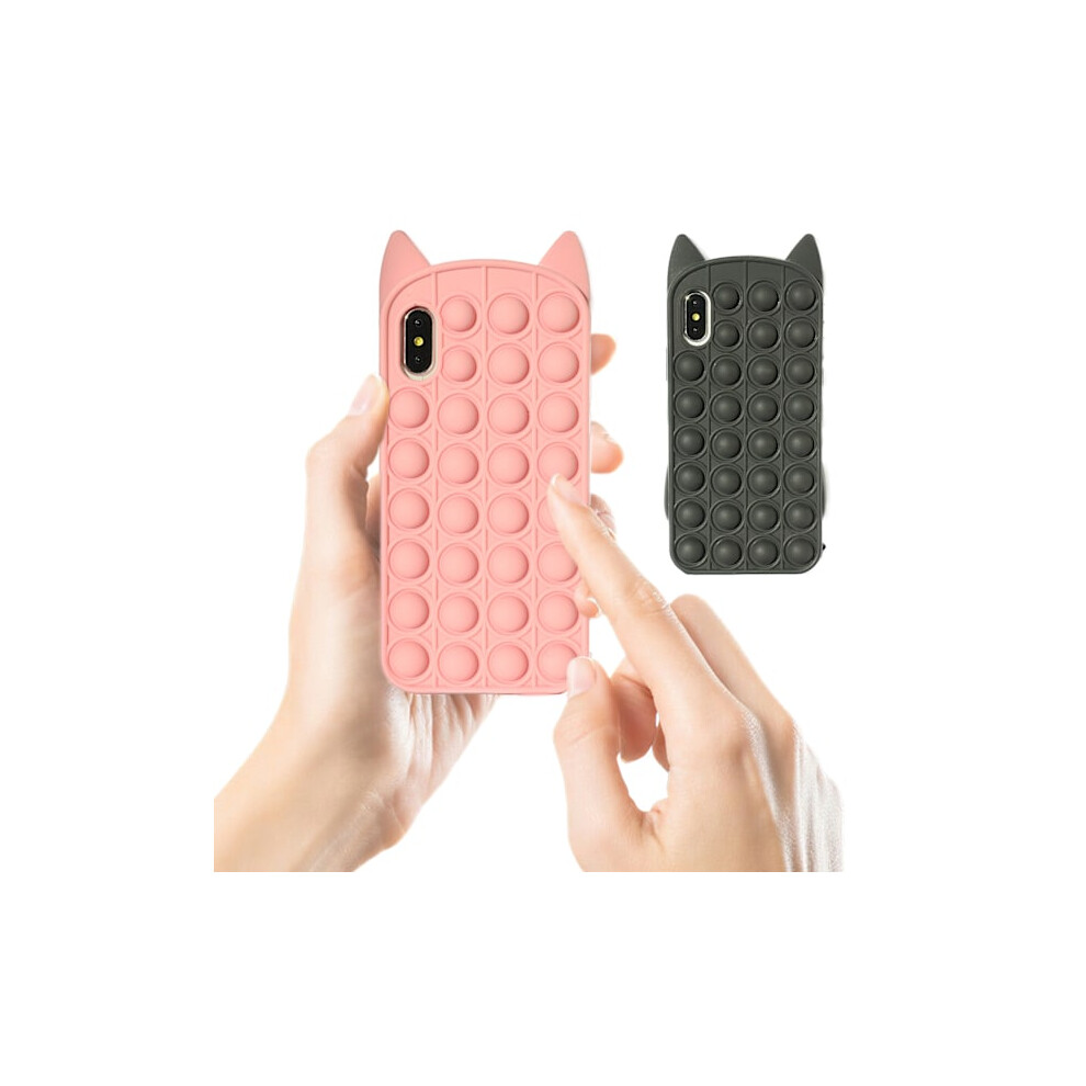 Compatible With Iphone X/Xs - Case / Protection / Pop It Fidget Black 9048212965954